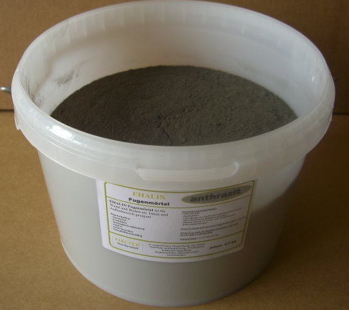 Fugenmörtel EHALIN anthrazit 5 kg Fugenmörtel EHALIN anthrazit 5 kg